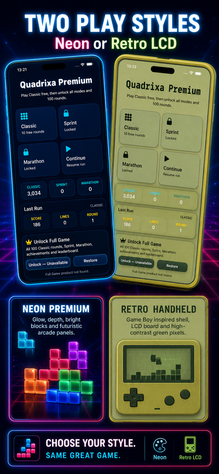 Quadrixa Premium promotional screenshot 1