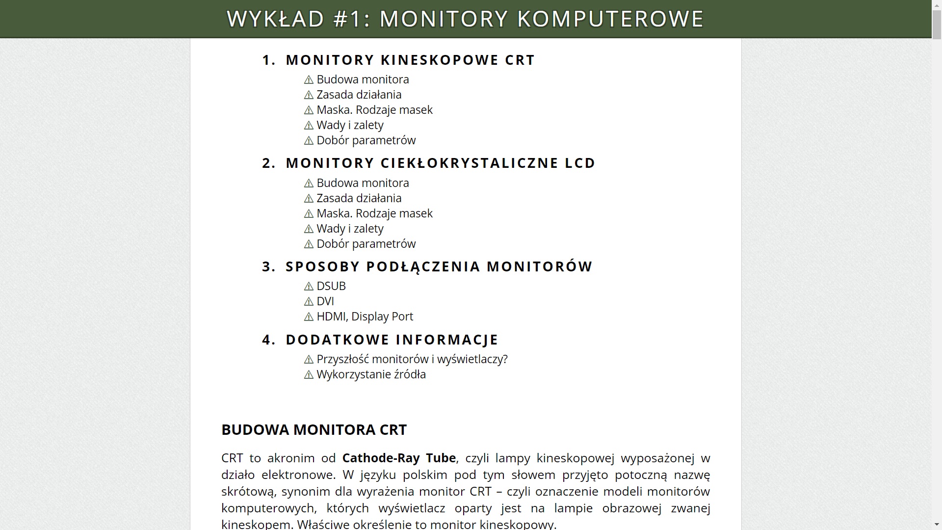 Site made in type Wykład